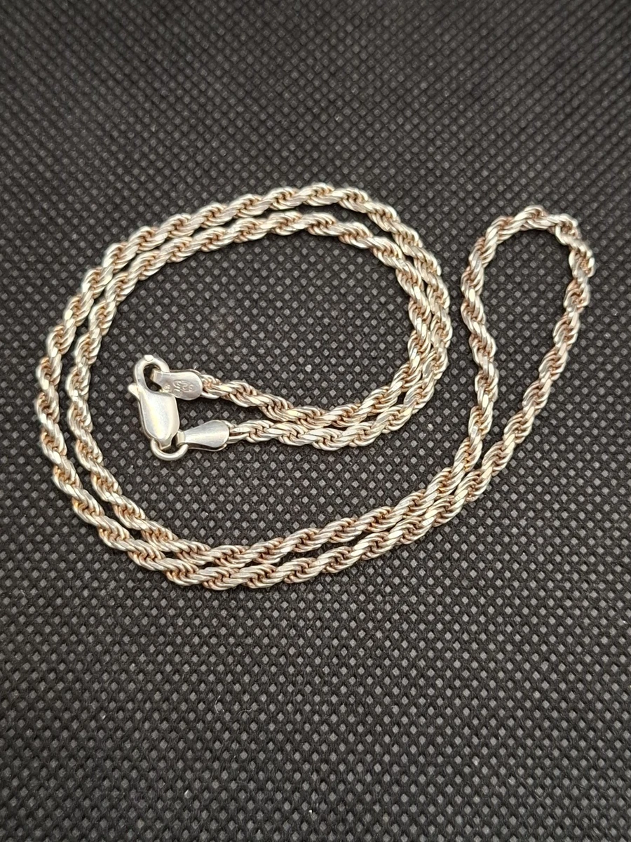 Colliers Anciens Chaîne Avec Pendentif En Argent Massif 925 - Bijou Ancien, Occasion, Origine France Pendentif Piece