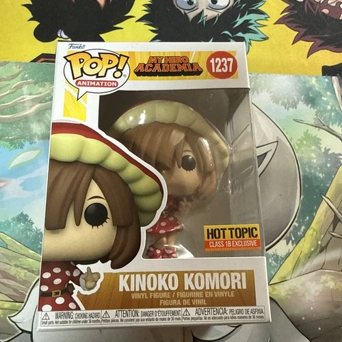 Funko Pop! Animation My Hero Academia: Kinoko Komori #1237 Hot Topic exclusive