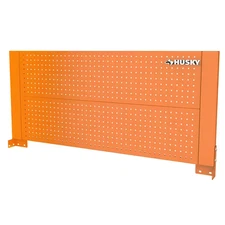 Husky 46 In. Gloss Orange Steel Pegboard Attachment Free Shipping NEW