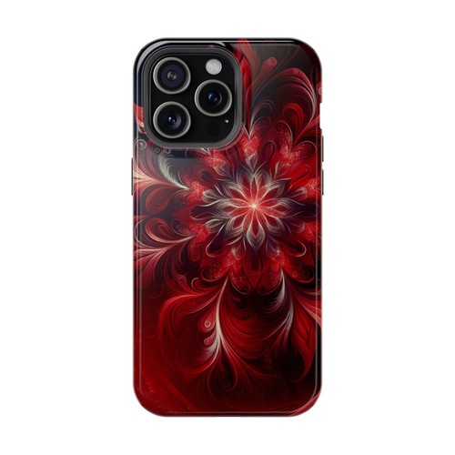 Floral Magnetic Tough Case, Stylish Phone Cover, Unique Gift, Protective Case - 第 70/129 張圖片