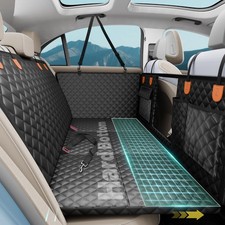 Dog Car Seat Cover for Back Seat,Hard Bottom Hammock Hold 400lbs For Cars