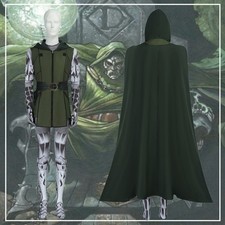 High - Detail Deluxe Doctor Doom Cosplay Costume Set Halloween Performance Gift