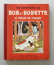 EO BOB et BOBETTE Le TRÉSOR de FISKARY - SD - éd.  Érasme / Vandersteen TBE