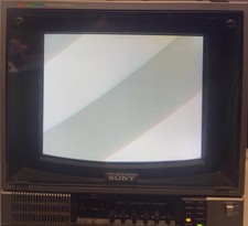 Sony Trinitron PVM-1271Q Color Video Monitor Turns On And Produces Image
