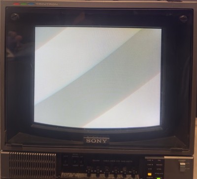 Sony Trinitron PVM-1271Q Color Video Monitor Turns On Not Fully Tested!