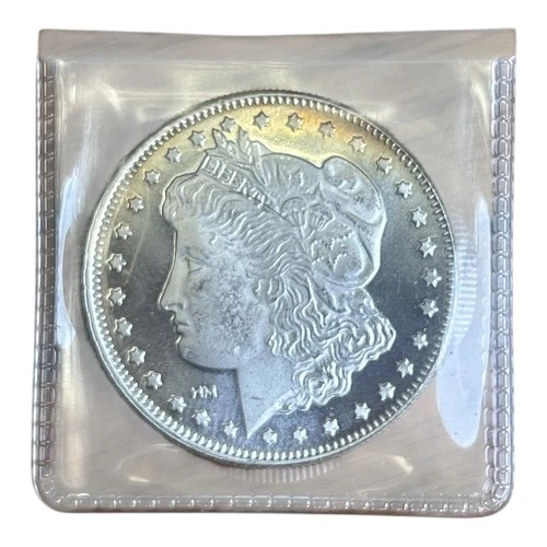 Proof Morgan Dollar Design 1 oz .999 Fine Silver Round One Troy Ounce