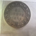 1899 Newfoundland 50 Cents — photo from another recent sale