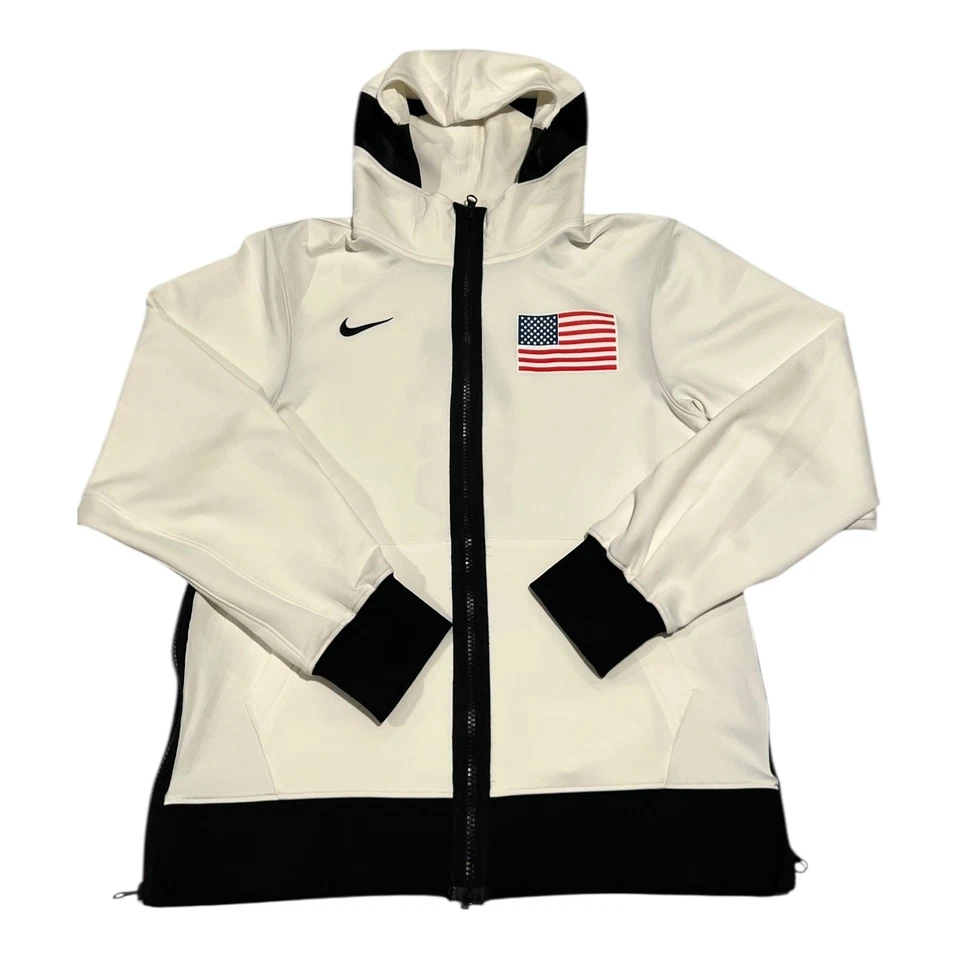Sudadera con capucha cremallera completa Nike Team USA Basketball Showtime para hombre M DC2445-106 Foto 2 de 4