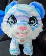 FurReal Friends North The Sabertooth Tiger, Blue Purple Tested Works