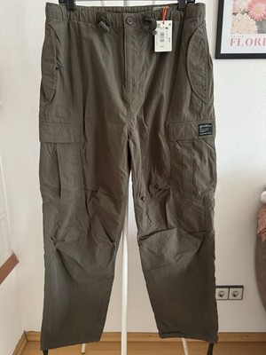 Superdry Herren Hose Cargo Khaki Größe 34/32 Neu 