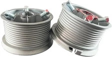 Garage Door Cable Drums Replacement for up to 12' High Door, Standard Lift, 400-