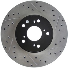 Stoptech 127.40046l Front Left Drilled Brake Rotor For 04-14 Tsx 03-12 Accord Stoptech 127.40046l Front Left Drilled Brake Rotor For 04-14 Tsx 03-12 Accord