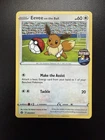 Eevee on the Ball 002/005 Promo Pokemon Futsal TCG Card 2020 NM Near Mint