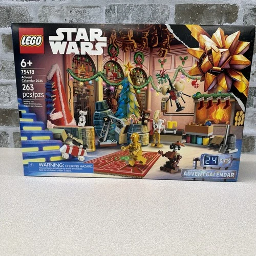Lego Star Wars Advent Calendar 2025 Set 75418 New Sealed