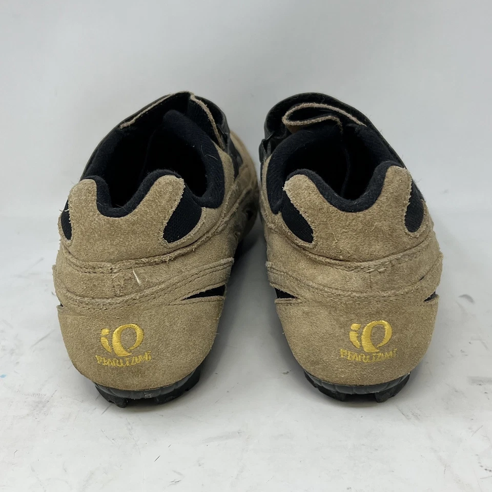 Pearl Izumi MTB Zapatos de Ciclismo EU 42 SPD X-Beam Marrón Gamuza Cuero Correas Bicicleta Foto 3 de 4