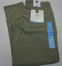 Member's Mark Men Travel 5 Pocket Pant Gray Bisque UPF 30 Sun Protection 32 x 32