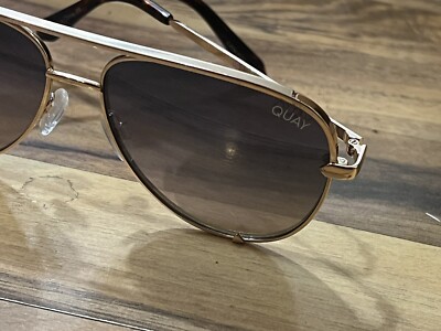 Sunglasses Quay Australia High Key Mini Rose Gold Ombre  display picture 3