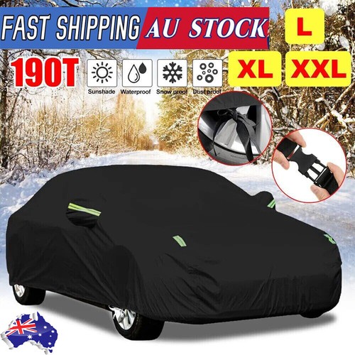 S-XXL New Waterproof Car Cover Outdoor Indoor Full Cover Rain Snow UV Protection