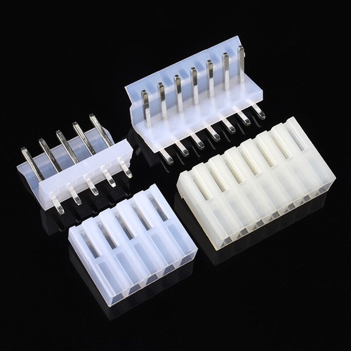 CH 3.96mm Plug Socket Crimps 2P 3P 4P 5P 6P 7P 8P 10P Connector Straight/Curvd - Picture 4 of 32