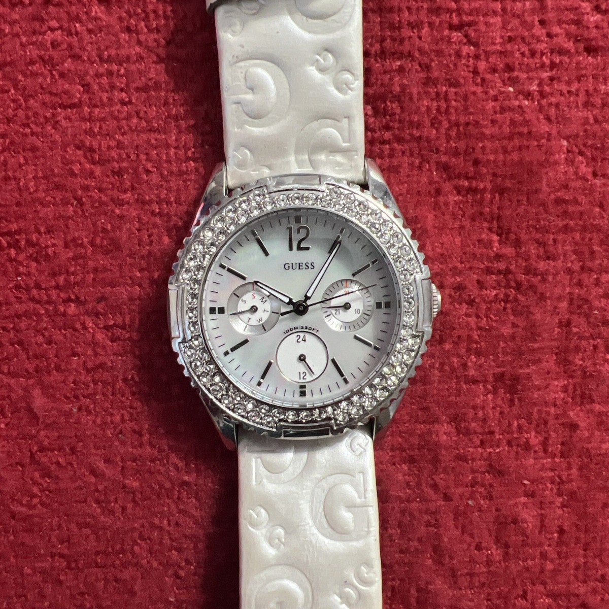 Guess Ladies Mini Rock Candy Watch (NWT) GUESS WOMENS MINI ROCK CANDY WATCH STAINLESS STEEL AND GOLD  main image 2