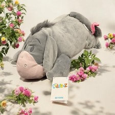 DISNEYWinnie the Pooh EEYORE Cuddleez 24" Large Plush Toy Pillow Buddy RARE, New