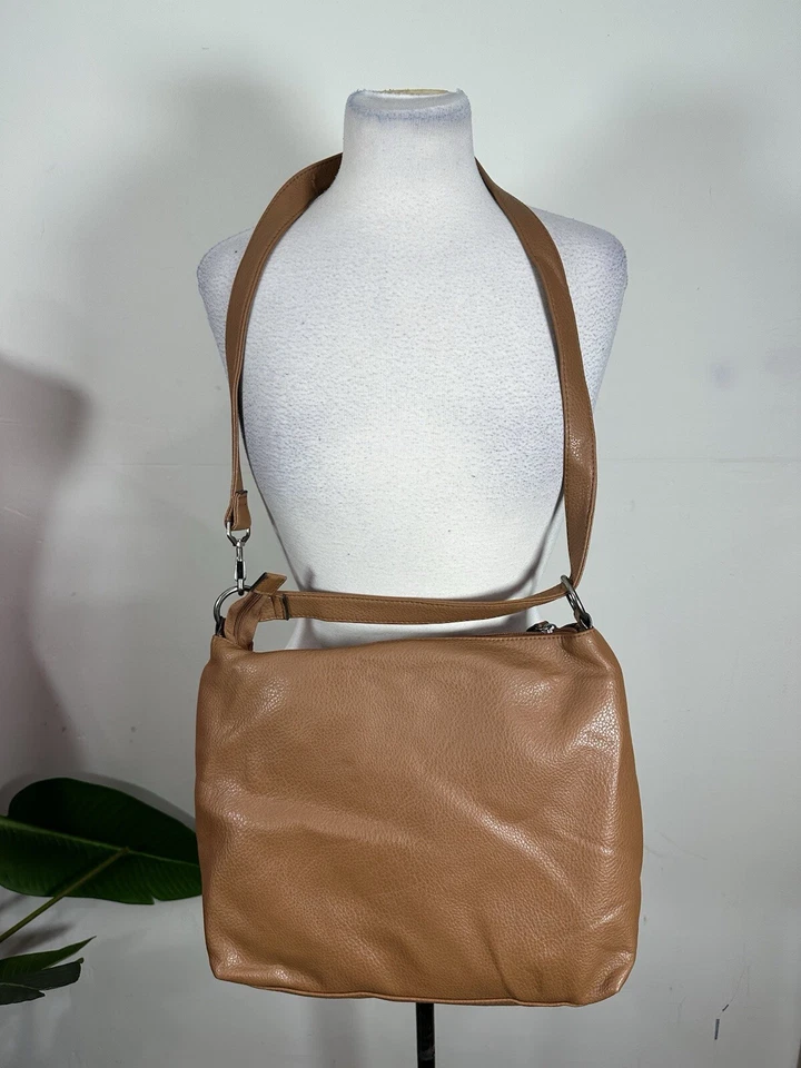 Bolso de hombro Rosetti para mujer de cuero de color liso Foto 4 de 4