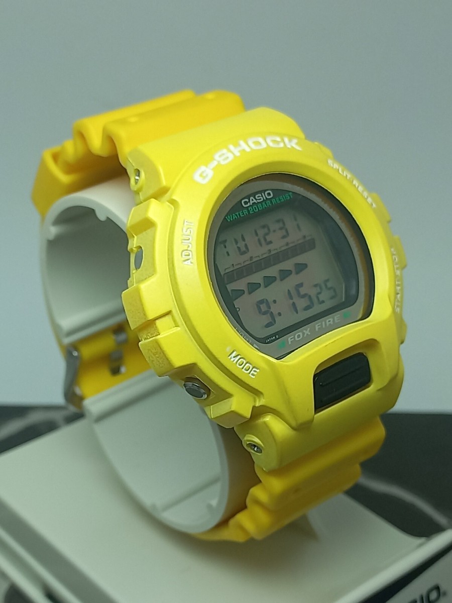 marimasa　G-SHOCK DW-6630B FOX FIRE イエ Casio G-shock Dw-6630b Fox Fire ,module 1199 Retro Vintage