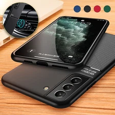For Samsung Galaxy S24 Ultra S23 S22 Magnetic Slim Shockproof Hybrid Thin Case