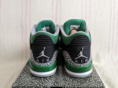 シューズ(男性用) Nike Air Jordan 3 \"Pine Green\" Air Jordan 3 Pine Green GS | 398614-030 | Laced