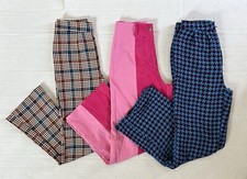 Lot 3 MISSGUIDED, NASTY GAL Women’s Multicolor Pants Sz 2-4