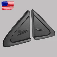 2pcs Side Mirror Fender Corner Triangle Cover Trim For 2019-2021 Toyota Corolla