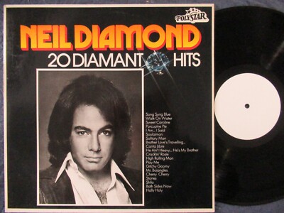 NEIL DIAMOND 20 Diamant Hits / WHITE LABEL PROMO LP DDR INTERSHOP 064701618