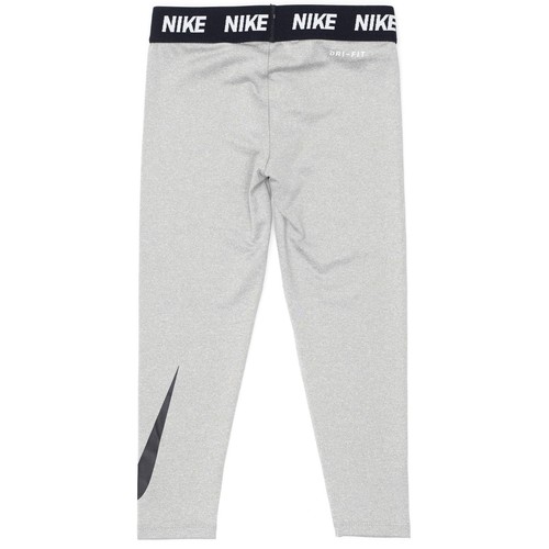 NIKE /DRI-FIT Girls, Sport Essential Leggings, Grey Heather Size 5 - Picture 2 of 2
