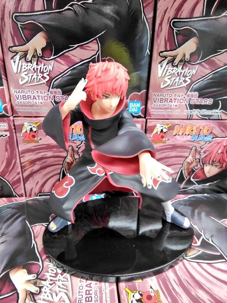 NARUTO Sasori Sakura Haruno Figure Set of 2 VIBRATION STARS Banpresto  Authentic