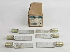 LOT OF 6 PANDUIT LCD250-00-X COPPER LUG STANDARD BARREL BLANK TONGUE