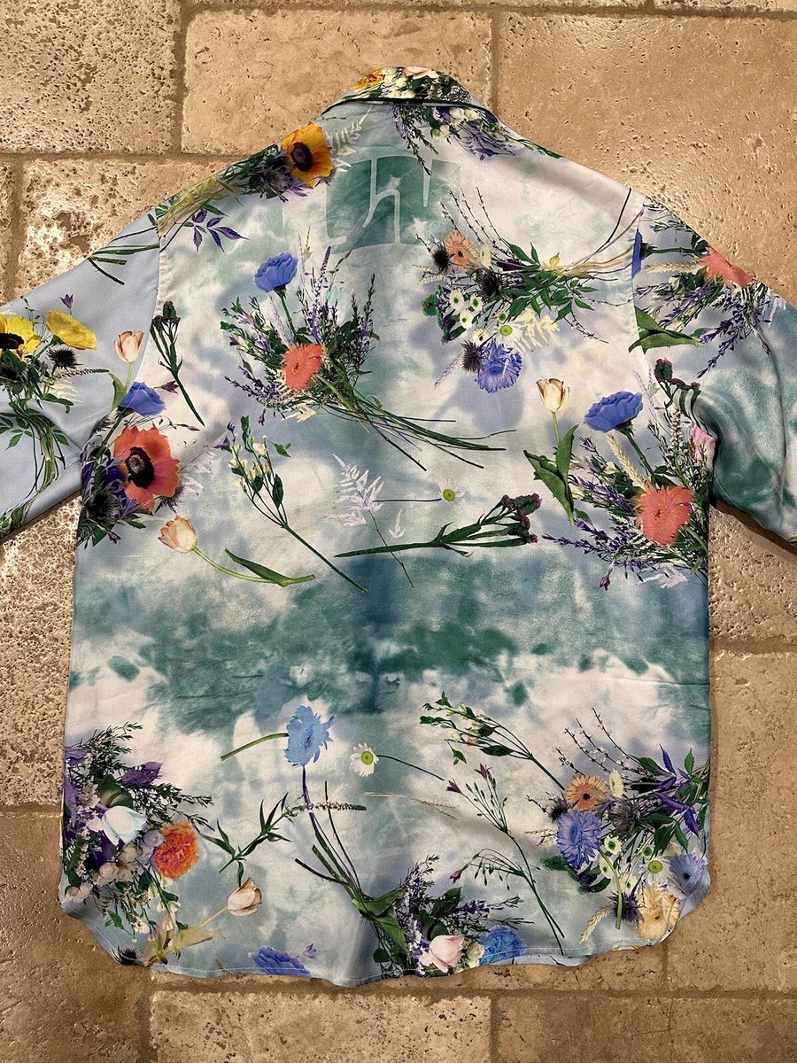 Louis Vuitton Virgil Abloh SS20 Floral Silk Button Up Shirt Louis Vuitton Virgil Abloh SS20 Floral Silk Button Up Shirt