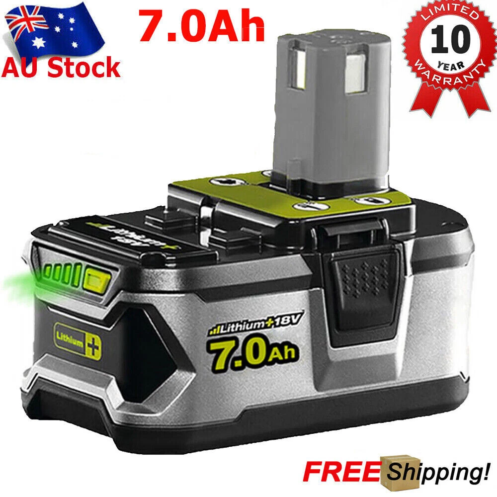 18V 7.0AH P108 New Battery For Ryobi One Plus RB18L50 RB18L40