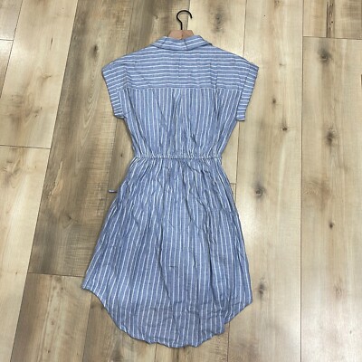 red linen dress outfit Bardot Linen Dress main image 1
