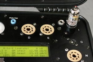 6922 E88CC CCa TESLA TELEFUNKEN TOOLING RED-TIP MILITARY GOLD-PIN SINGLE TUBE! - Picture 9 of 13