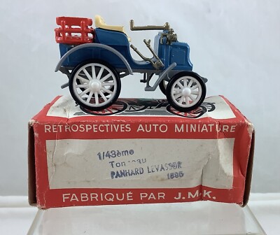RAMI J.M.K. DIECAST MODEL CAR, PANHARD LEVASSOR 1895, ORIGINAL BOX, FRANCE (#F)