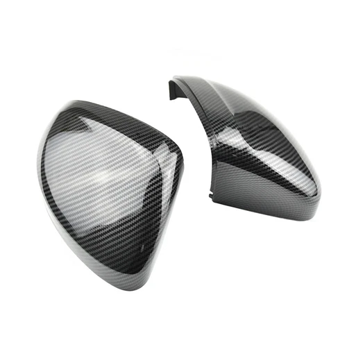 For Volkswagen Tiguan 2017-2020 Carbon Fiber Side Rearview Mirror Cover Trim - Picture 6 of 9