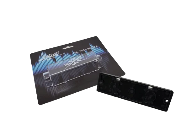 Soporte de fusibles ANL para terminal de anillo calibre 1/0 Sky High Car Audio niquelado con fusibles Foto 4 de 4