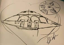 Listing image for Bob Lazar Signed Autograph 16x20 Poster Area 51 & Flying Saucers Print SOLD OUT
