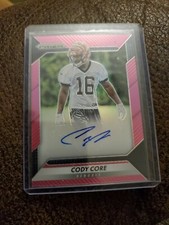 2016 PANINI PRIZM CODY CORE PINK PRIZM AUTOGRAPH RC MISSISSIPPI BENGALS 