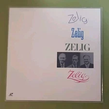 Zelig - Laserdisc LD - 1990 Warner 