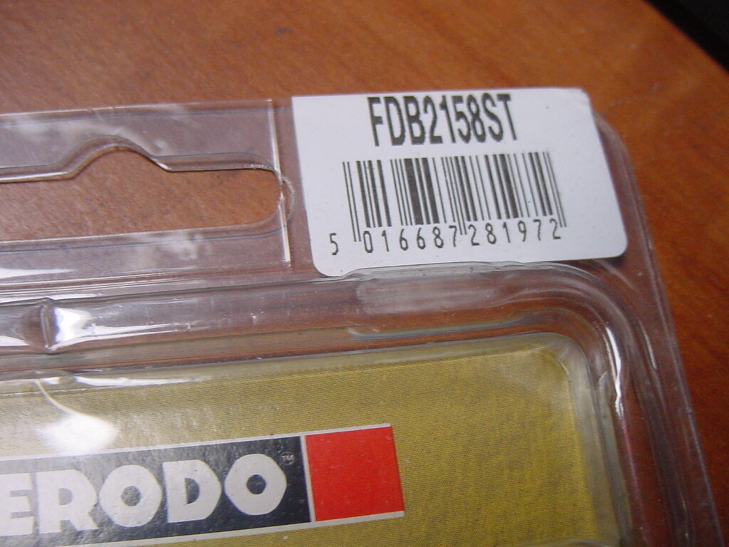 Ferodo Brake Pad FDB2158ST Indian Chief Vintage Triumph Tiger
