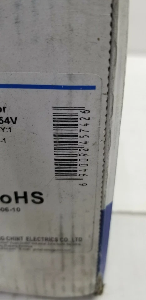 Chint 4 Pole Ac Contactor With Dc Operating Coil 54V NC1-1204Z 54V - Image 4 of 4