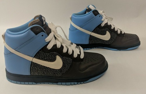 light blue nike dunk high