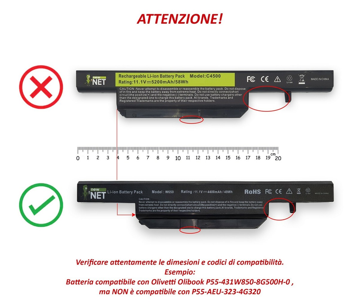 YC Nuovo PER Clevo W670 W670SR W670SRQ W670SZQ