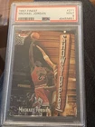 1997 Topps Finest Michael Jordan Showstoppers Chicago Bulls PSA 9 Mint Card #271